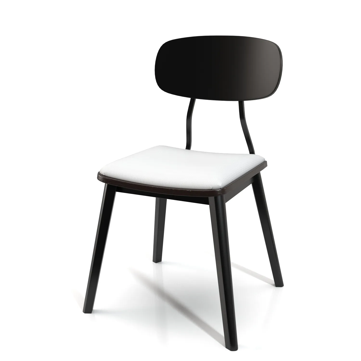 Scholar Dining Chair PBR 3D Model_01